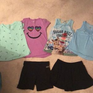 Bundle of Justice clothes size 8